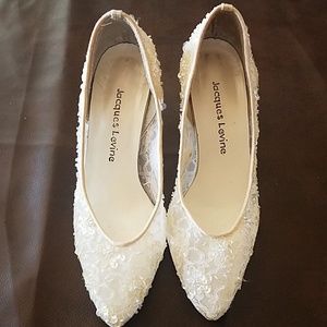 Jacques Levine Bridal Heels
